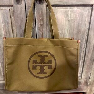 Tory Burch Ella Sage large tote